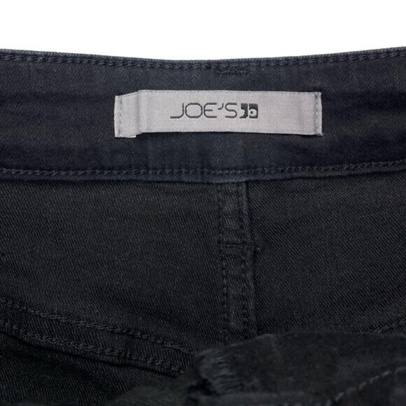 Joe's Jeans Merida Cut Off Denim Short Size 26 In Washed Black - Picture 5 of 9